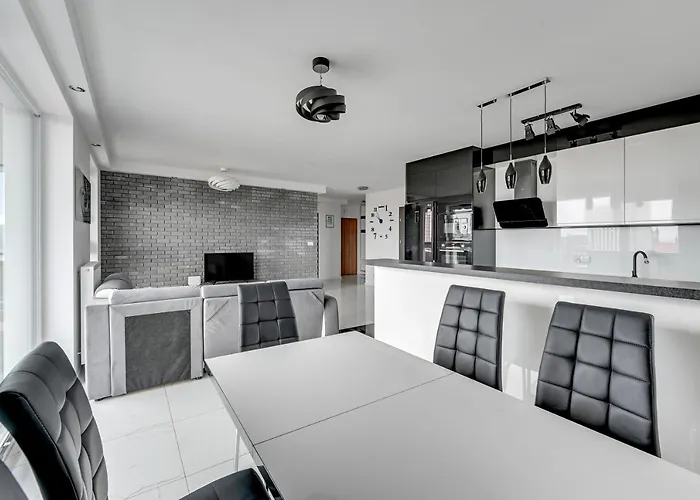 Daire Grand - Luxury On The 11th Floor With A View Of The Old Town Gdansk